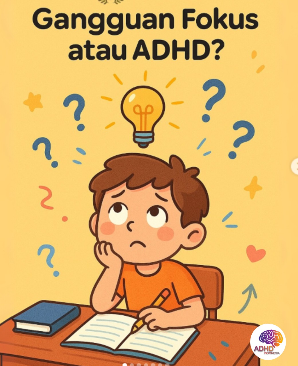 ADHD dan Kesulitan Fokus Anak: Edukasi untuk Keluarga di Kabupaten Muna Barat