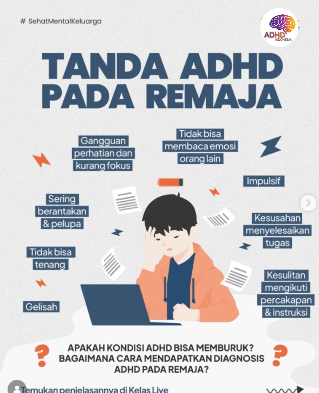 Screening ADHD Non-Diagnostik: Edukasi Awal bagi Orang Tua di Kabupaten Muna Barat