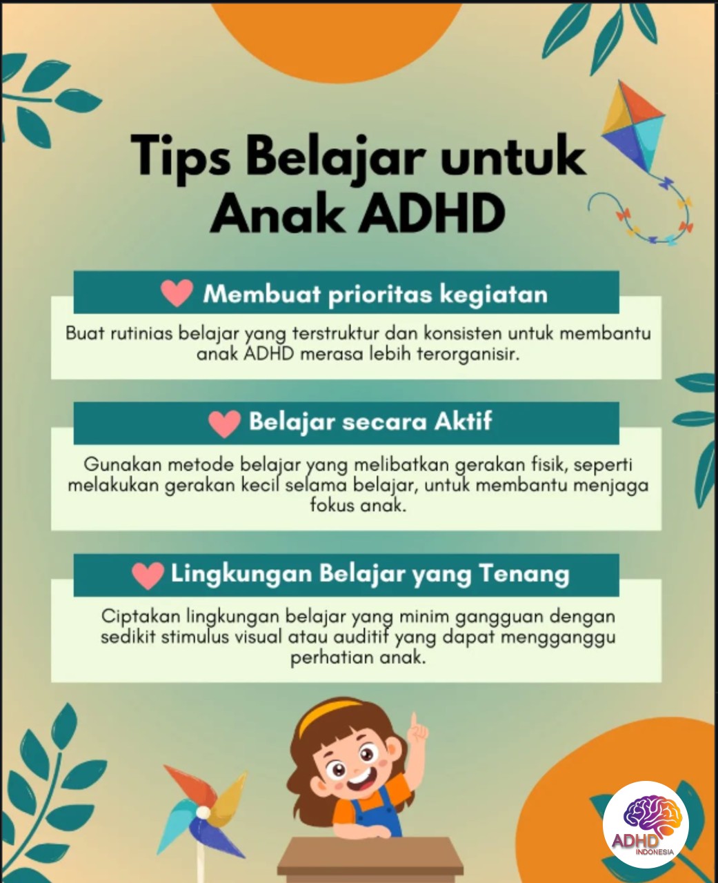 Strategi Belajar yang Cocok untuk Anak ADHD di Kabupaten Muna Barat
